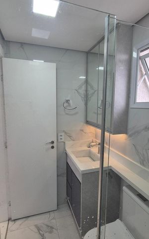 Apartamento à venda com 91m², 3 quartos e 2 vagas Apartamento à venda com 91m², 3 quartos e 2 vagasBanheiro