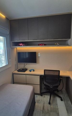 Apartamento à venda com 91m², 3 quartos e 2 vagas Apartamento à venda com 91m², 3 quartos e 2 vagasQuarto