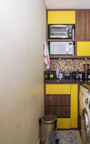 Apartamento para alugar com 35m², 1 quarto e sem vaga Apartamento para alugar com 35m², 1 quarto e sem vagaLavanderia