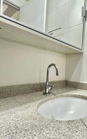 Studio para alugar com 35m², 1 quarto e sem vaga Studio para alugar com 35m², 1 quarto e sem vagaBanheiro