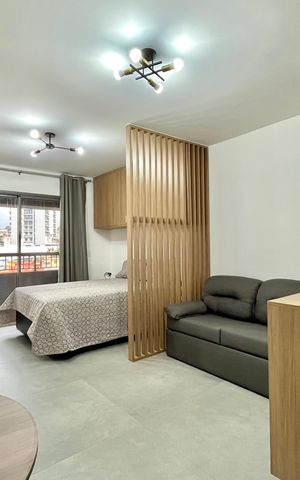 Studio para alugar com 35m², 1 quarto e sem vaga Studio para alugar com 35m², 1 quarto e sem vagaSal