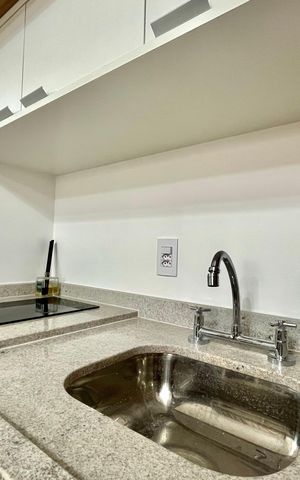 Studio para alugar com 35m², 1 quarto e sem vaga Studio para alugar com 35m², 1 quarto e sem vagaCozinha