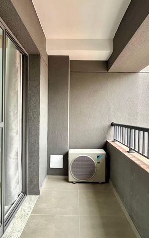 Studio para alugar com 35m², 1 quarto e sem vaga Studio para alugar com 35m², 1 quarto e sem vagaVaranda