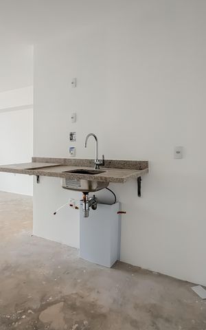 Studio à venda com 34m², 1 quarto e sem vaga Studio à venda com 34m², 1 quarto e sem vagaCozinha