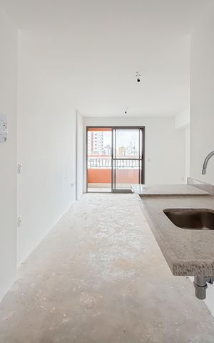 Studio à venda com 34m², 1 quarto e sem vaga Studio à venda com 34m², 1 quarto e sem vagaCozinha