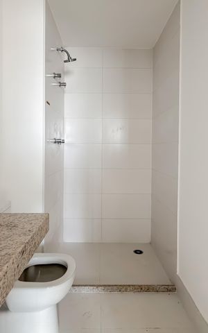 Studio à venda com 34m², 1 quarto e sem vaga Studio à venda com 34m², 1 quarto e sem vagaBanheiro