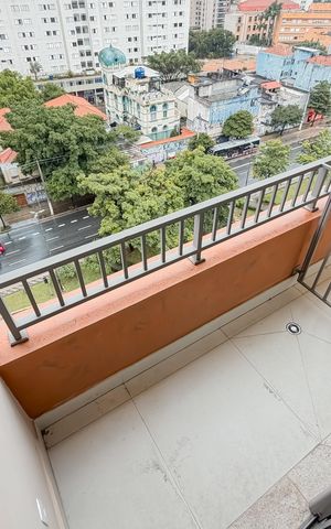 Studio à venda com 34m², 1 quarto e sem vaga Studio à venda com 34m², 1 quarto e sem vagaVaranda