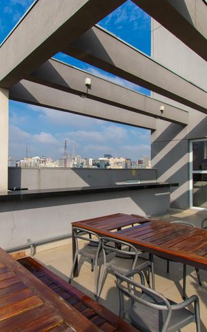 Apartamento à venda com 32m², 1 quarto e sem vaga Apartamento à venda com 32m², 1 quarto e sem vagaÁrea comum