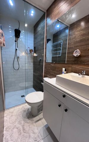 Casa à venda com 115m², 3 quartos e sem vaga Casa à venda com 115m², 3 quartos e sem vagaBanheiro