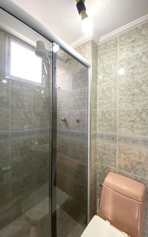 Apartamento à venda com 55m², 2 quartos e 1 vaga Apartamento à venda com 55m², 2 quartos e 1 vagaBanheiro da Suíte