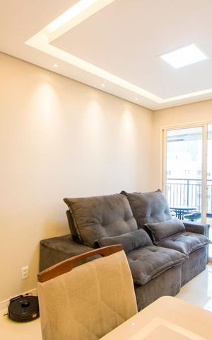 Apartamento à venda com 64m², 2 quartos e 1 vaga Apartamento à venda com 64m², 2 quartos e 1 vagaSala