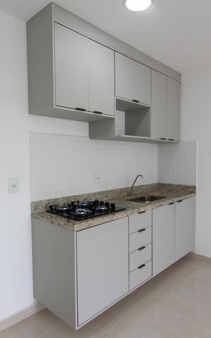 Apartamento à venda com 35m², 1 quarto e 1 vagaCozinha