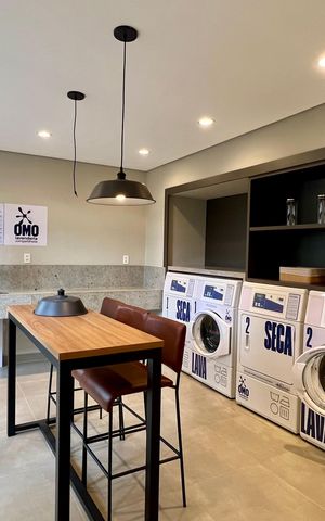 Studio para alugar com 25m², 1 quarto e sem vaga Studio para alugar com 25m², 1 quarto e sem vagaLavanderia