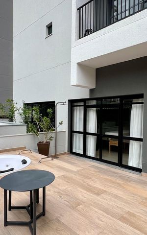 Studio para alugar com 25m², 1 quarto e sem vaga Studio para alugar com 25m², 1 quarto e sem vagaHidromassagem