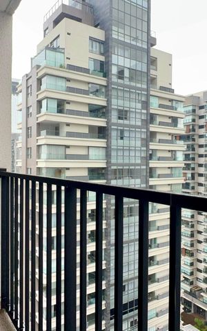 Studio para alugar com 25m², 1 quarto e sem vaga Studio para alugar com 25m², 1 quarto e sem vagaVaranda