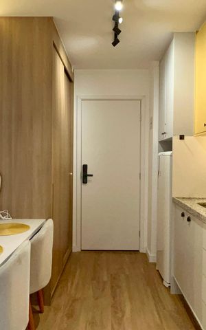 Studio para alugar com 25m², 1 quarto e sem vaga Studio para alugar com 25m², 1 quarto e sem vagaCozinha