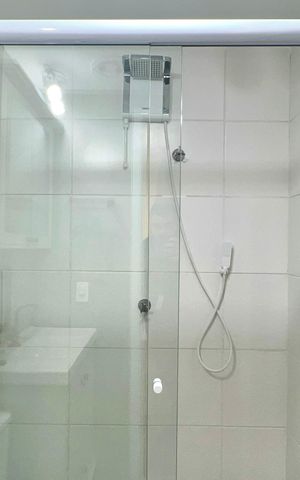 Studio para alugar com 25m², 1 quarto e sem vaga Studio para alugar com 25m², 1 quarto e sem vagaBanheiro