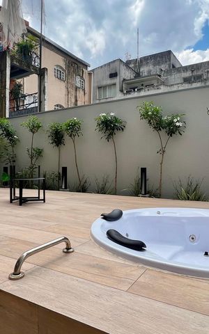 Studio para alugar com 25m², 1 quarto e sem vaga Studio para alugar com 25m², 1 quarto e sem vagaHidromassagem