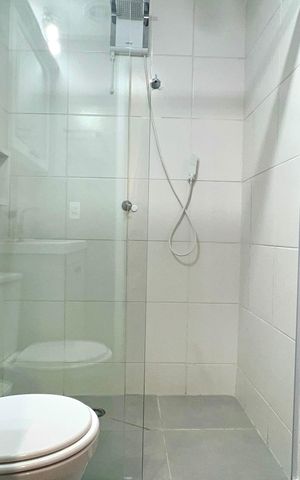 Studio para alugar com 25m², 1 quarto e sem vaga Studio para alugar com 25m², 1 quarto e sem vagaBanheiro