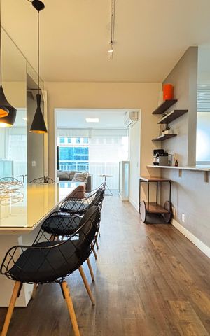Apartamento à venda com 54m², 1 quarto e 1 vagaSala
