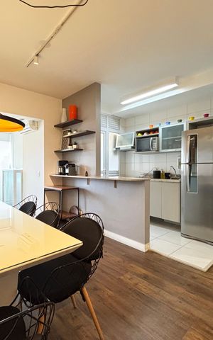 Apartamento à venda com 54m², 1 quarto e 1 vagaSala