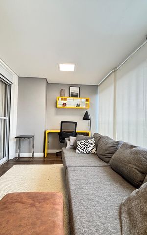 Apartamento à venda com 54m², 1 quarto e 1 vagaVaranda