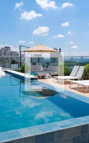 Apartamento à venda com 50m², 1 quarto e sem vaga Apartamento à venda com 50m², 1 quarto e sem vagaÁrea comum - Piscina