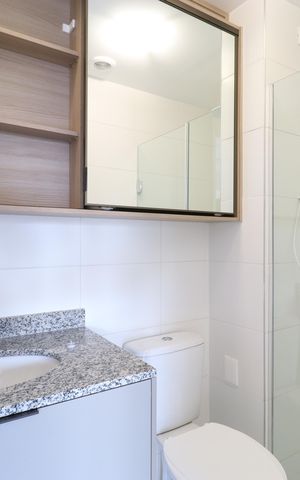 Studio para alugar com 32m², 1 quarto e sem vagaBanheiro