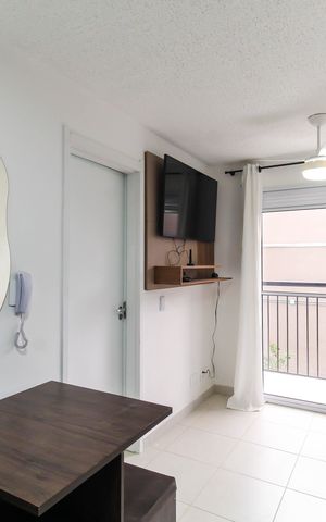 Apartamento à venda com 30m², 1 quarto e sem vaga Apartamento à venda com 30m², 1 quarto e sem vagaSala/Cozinha