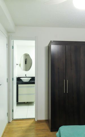 Apartamento à venda com 30m², 1 quarto e sem vaga Apartamento à venda com 30m², 1 quarto e sem vagaQuarto