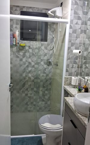 Apartamento para alugar com 42m², 2 quartos e 1 vaga Apartamento para alugar com 42m², 2 quartos e 1 vagaBanheiro