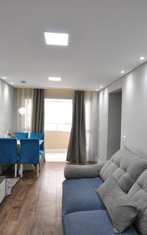 Apartamento para alugar com 68m², 3 quartos e 1 vagaSala