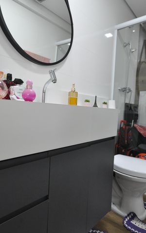 Apartamento para alugar com 68m², 3 quartos e 1 vagaBanheiro Social