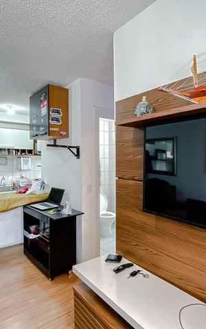 Apartamento à venda com 37m², 1 quarto e sem vagaSala