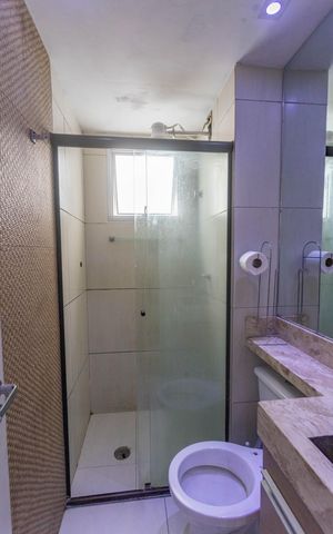 Apartamento à venda com 69m², 3 quartos e 1 vaga Apartamento à venda com 69m², 3 quartos e 1 vagaBanheiro