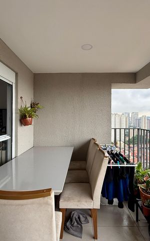 Apartamento à venda com 79m², 3 quartos e 1 vagaSacada
