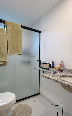 Apartamento à venda com 79m², 3 quartos e 1 vagaBanheiro Suíte 