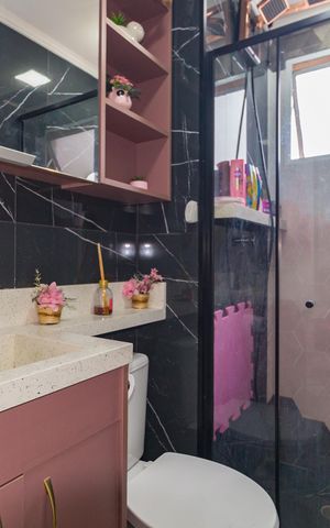 Apartamento à venda com 40m², 2 quartos e sem vaga Apartamento à venda com 40m², 2 quartos e sem vagaBanheiro