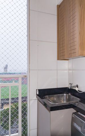 Apartamento à venda com 40m², 2 quartos e sem vaga Apartamento à venda com 40m², 2 quartos e sem vagaÁrea de Serviço