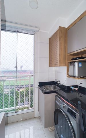 Apartamento à venda com 40m², 2 quartos e sem vaga Apartamento à venda com 40m², 2 quartos e sem vagaÁrea de Serviço