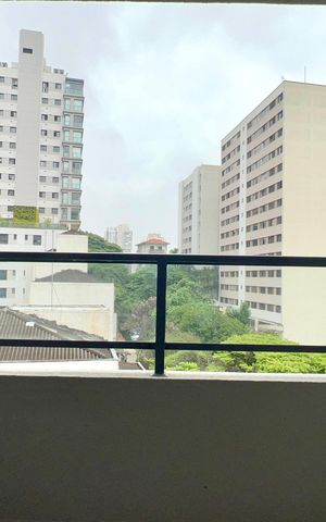 Studio à venda com 24m², 1 quarto e sem vagaVaranda