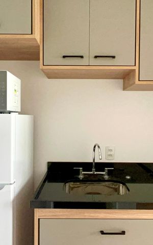 Studio à venda com 24m², 1 quarto e sem vagaCozinha