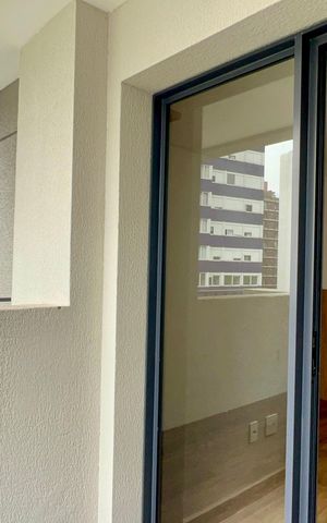 Studio à venda com 24m², 1 quarto e sem vagaVaranda