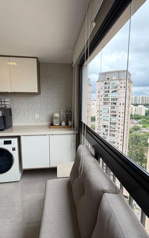 Apartamento à venda com 73m², 2 quartos e 2 vagas Apartamento à venda com 73m², 2 quartos e 2 vagasÁrea de serviço