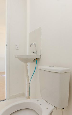 Apartamento para alugar com 28m², 2 quartos e sem vaga Apartamento para alugar com 28m², 2 quartos e sem vagaBanheiro
