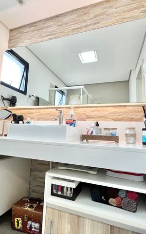 Apartamento à venda com 126m², 3 quartos e 2 vagas Apartamento à venda com 126m², 3 quartos e 2 vagasBanheiro da Suíte
