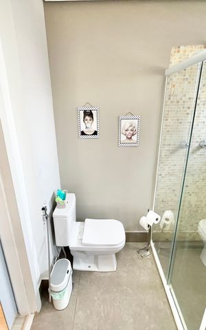 Apartamento à venda com 126m², 3 quartos e 2 vagas Apartamento à venda com 126m², 3 quartos e 2 vagasBanheiro da Suíte