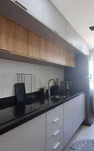 Apartamento à venda com 53m², 2 quartos e 1 vagaCozinha e Área de Serviço