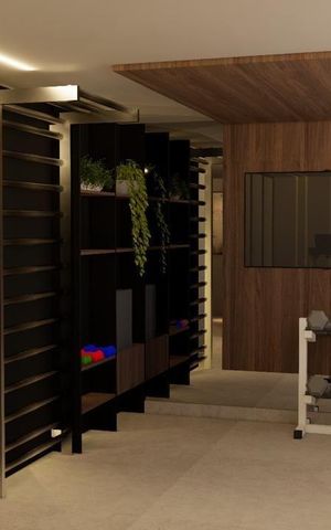 Apartamento à venda com 69m², 2 quartos e 1 vaga Apartamento à venda com 69m², 2 quartos e 1 vagaÁrea comum - Academia - Projeto