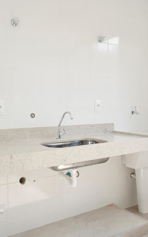 Apartamento à venda com 69m², 2 quartos e 1 vaga Apartamento à venda com 69m², 2 quartos e 1 vagaCozinha e Área de Serviço